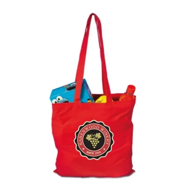  Cotton shopping bag, 110 g/m2 Crvena