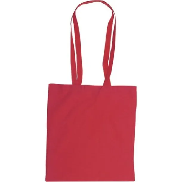  Cotton shopping bag, 110 g/m2 Crvena