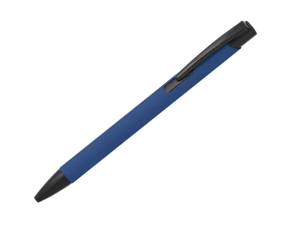 OGGI SOFT BLACK metal ball pen Royal blue