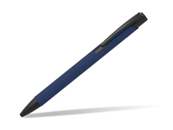 OGGI SOFT BLACK metal ball pen Blue