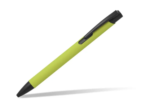 OGGI SOFT BLACK metal ball pen Kiwi