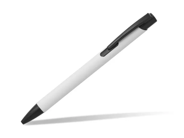 OGGI SOFT BLACK metal ball pen White