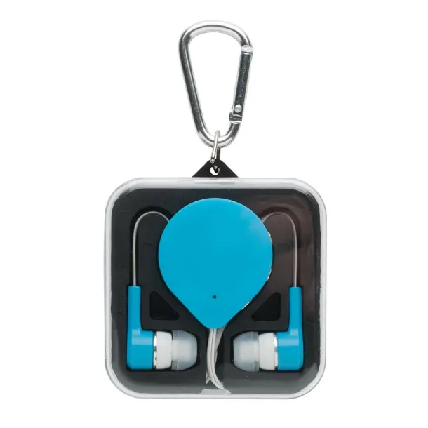 Wireless earbuds with clip Blue  Wireless earbuds with clip Blue