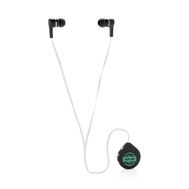 Wireless earbuds with clip Black  Wireless earbuds with clip Black