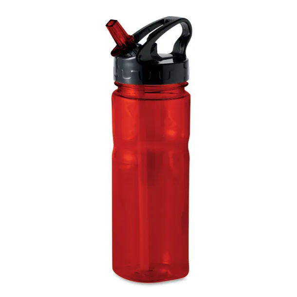 NINA sportska boca 500 ml transparent red