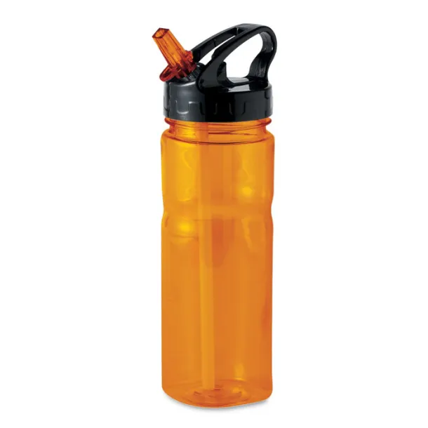 NINA 500 ml PCTG bottle transparent orange