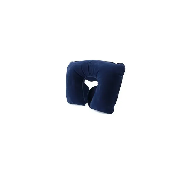  Inflatable travel pillow navy blue