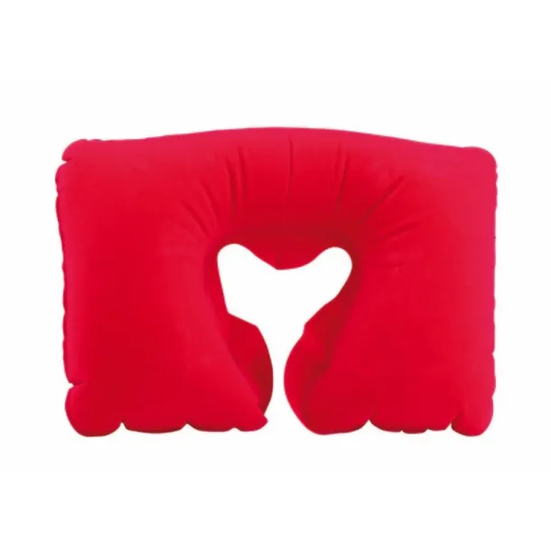  Inflatable travel pillow Crvena