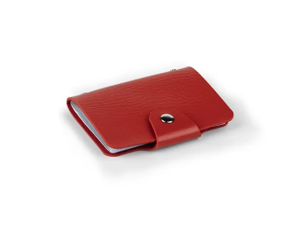 CHECK card holder Red