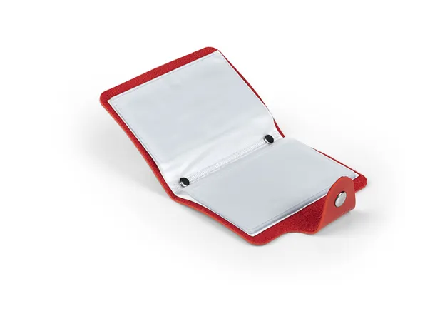 CHECK card holder Red