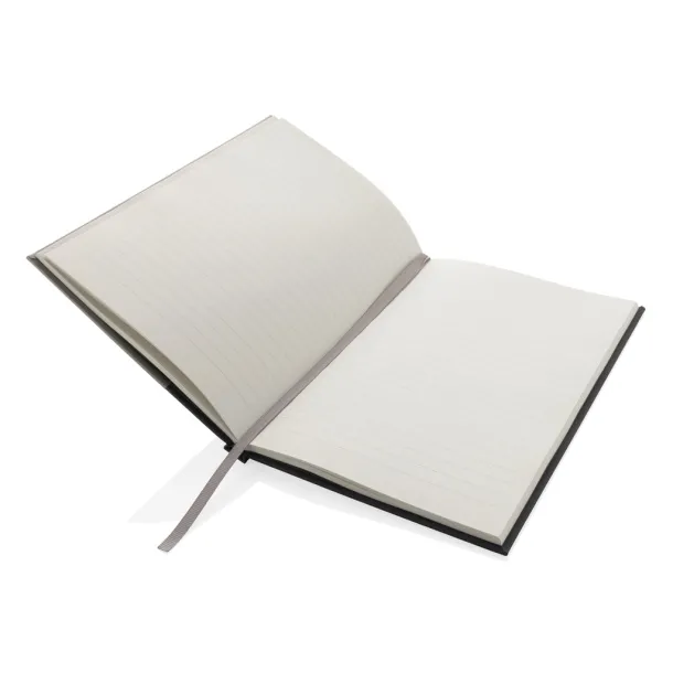  Words GRS certified RPET & Kraft A5 notebook - XD Collection Grey 