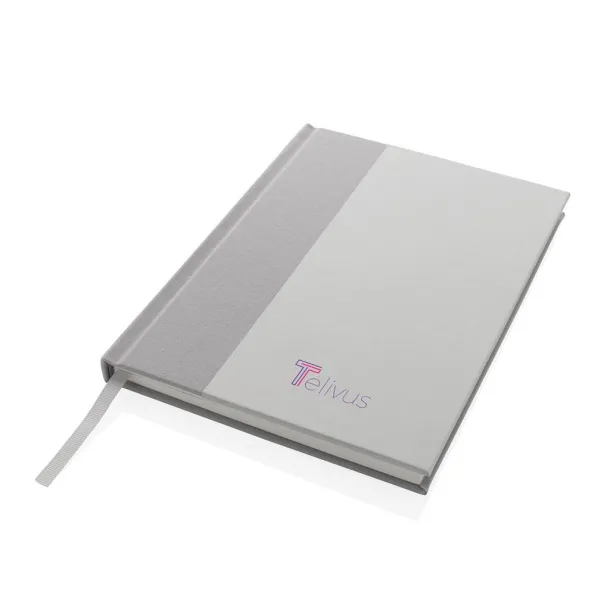  Words GRS certified RPET & Kraft A5 notebook - XD Collection off white