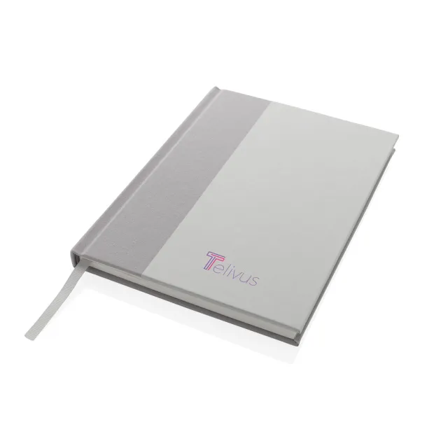  Words GRS certified RPET & Kraft A5 notebook - XD Collection off white