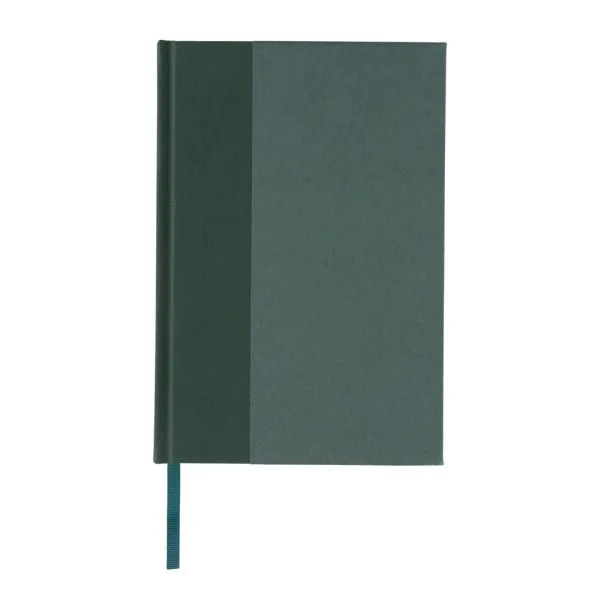  Words GRS certified RPET & Kraft A5 notebook - XD Collection Zelena Zelena