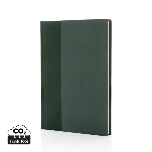  Words GRS certified RPET & Kraft A5 notebook - XD Collection Zelena Zelena