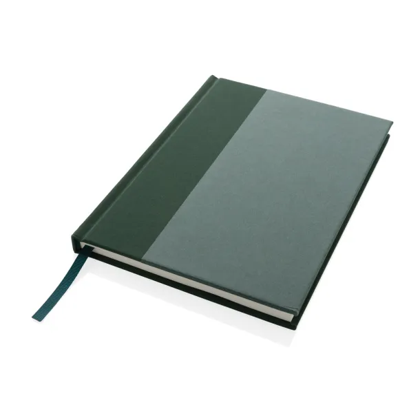  Words GRS certified RPET & Kraft A5 notebook - XD Collection Green 4203C