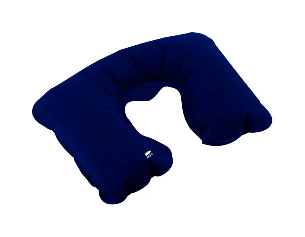 Vildex RPET travel pillow Dark blue