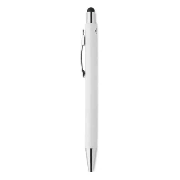 BLANQUITO CLEAN anti-bacterial touch ball pen White