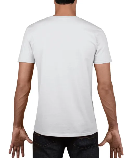  SOFTSTYLE® ADULT V-NECK T-SHIRT - Gildan White