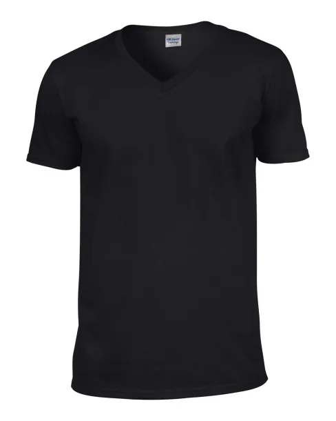  SOFTSTYLE® ADULT V-NECK T-SHIRT - Gildan Black