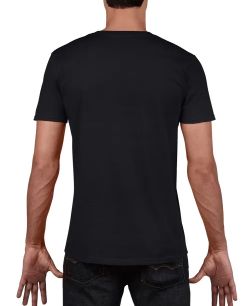  SOFTSTYLE® ADULT V-NECK T-SHIRT - Gildan Black