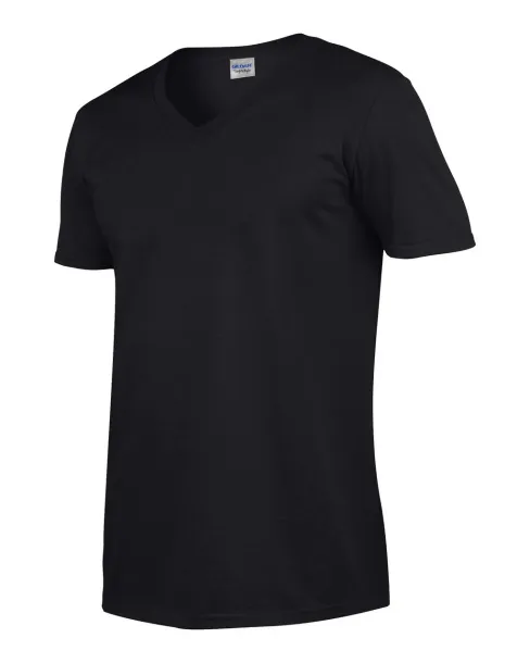  SOFTSTYLE® ADULT V-NECK T-SHIRT - Gildan Black