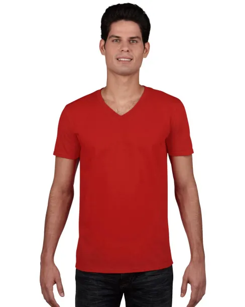  SOFTSTYLE® ADULT V-NECK T-SHIRT - Gildan Red