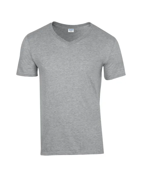  Muška V majica, 150 g/m2 - Gildan Ideal Oxford Grey