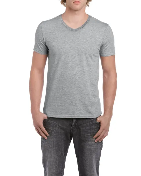  Muška V majica, 150 g/m2 - Gildan Ideal Oxford Grey