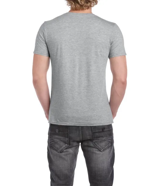  Muška V majica, 150 g/m2 - Gildan Ideal Oxford Grey