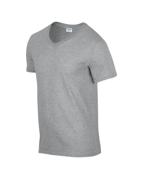  Muška V majica, 150 g/m2 - Gildan Ideal Oxford Grey