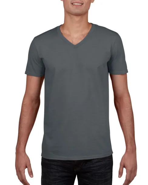  SOFTSTYLE® ADULT V-NECK T-SHIRT - Gildan Charcoal