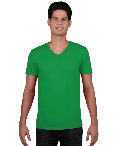  SOFTSTYLE® ADULT V-NECK T-SHIRT - Gildan Irish Green