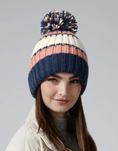  Hygge Striped Beanie - Beechfield