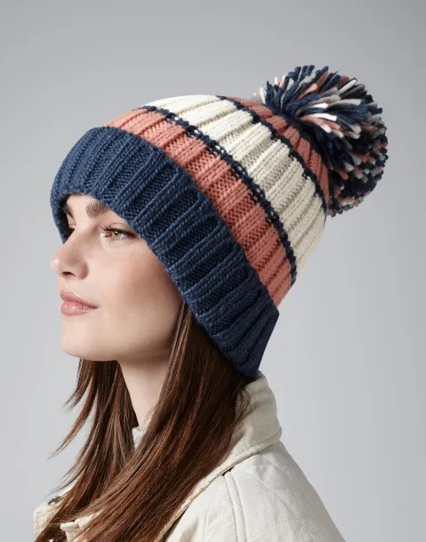  Hygge Striped Beanie - Beechfield