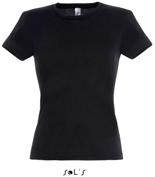  SOL'S MISS - WOMEN’S T-SHIRT - SOL'S Black