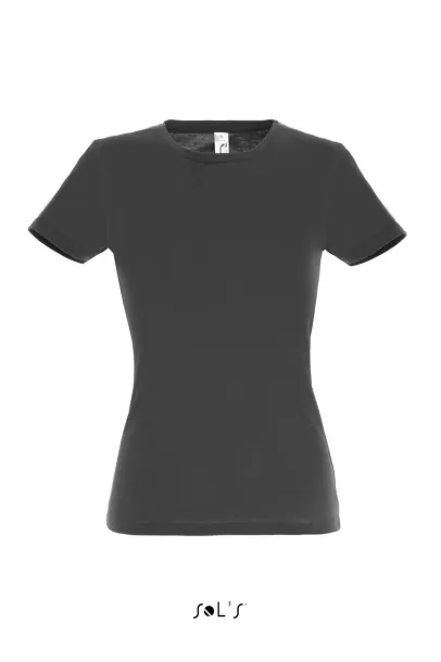  SOL'S MISS - WOMEN’S T-SHIRT - SOL'S Tamno siva