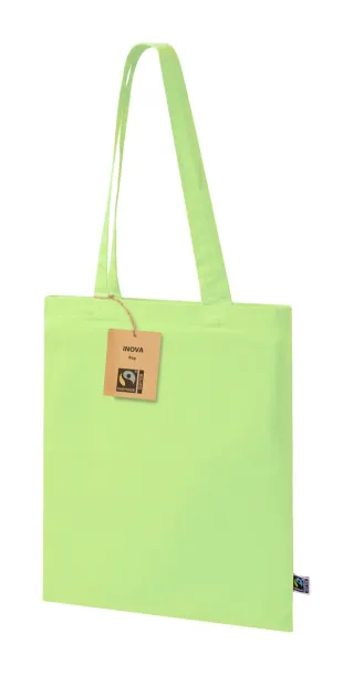Trap Fairtrade torba za kupovinu - 180 g/m² Limeta zelena
