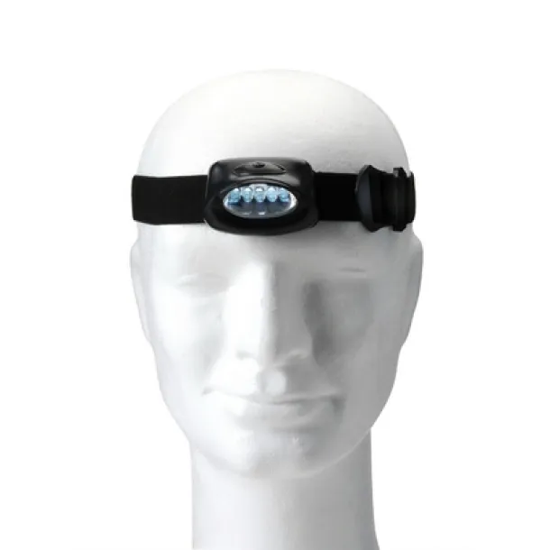  Head torch, 5 LED Crna