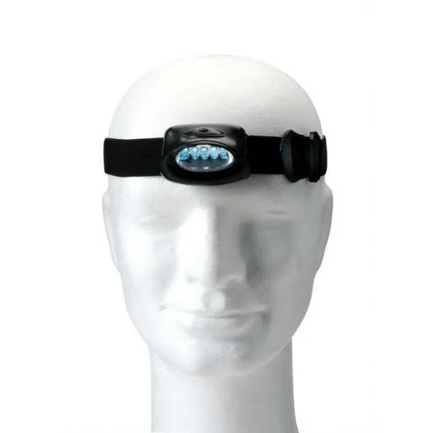  Head torch, 5 LED black