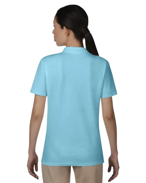  WOMEN’S DOUBLE PIQUÉ POLO - Anvil Pool Blue