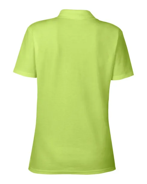  WOMEN’S DOUBLE PIQUÉ POLO - Anvil Key Lime