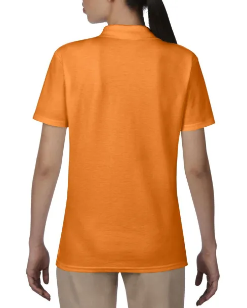  WOMEN’S DOUBLE PIQUÉ POLO - Anvil Mandarin Orange