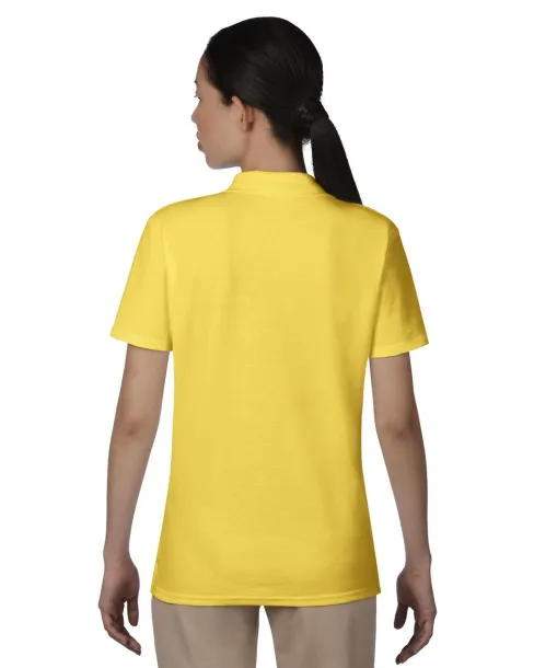  WOMEN’S DOUBLE PIQUÉ POLO - Anvil Lemon Zest