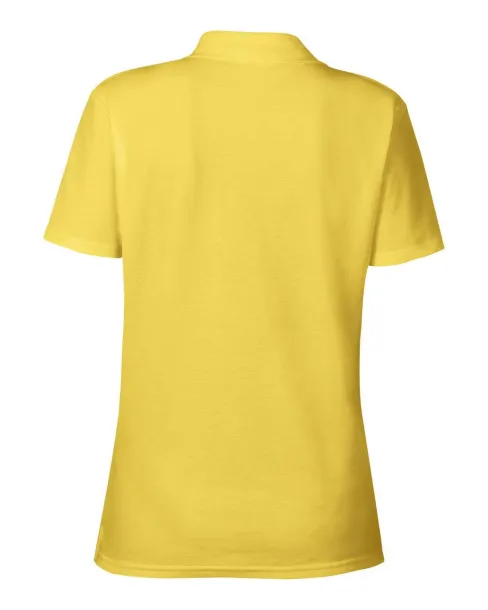  WOMEN’S DOUBLE PIQUÉ POLO - Anvil Lemon Zest