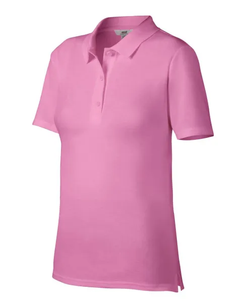  WOMEN’S DOUBLE PIQUÉ POLO - Anvil Azalea