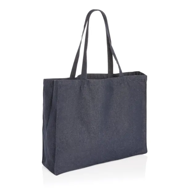  Impact AWARE™ recycled denim shopper - XD Collection Blue 