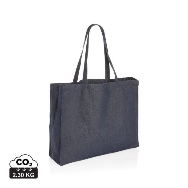  Impact AWARE™ recycled denim shopper - XD Collection Blue 