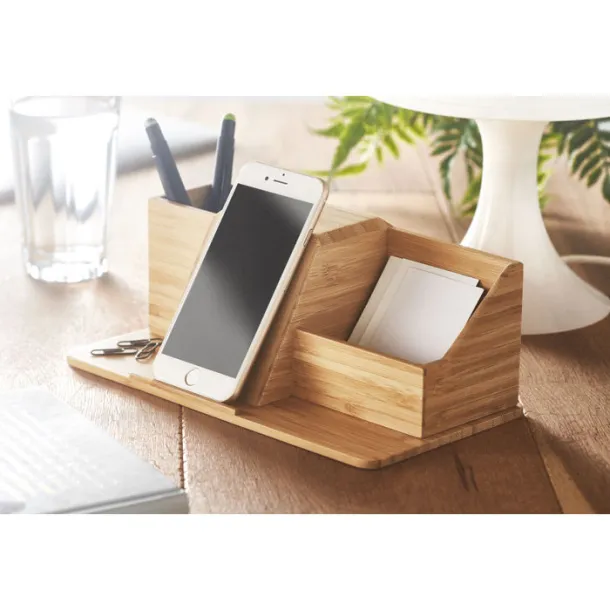 GROOVY Desktop wireless charger 10W Wood