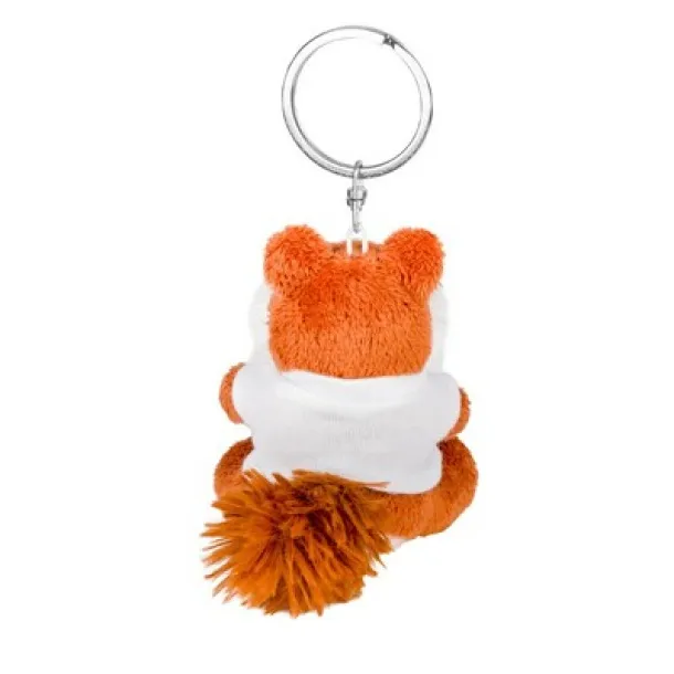 Canny Plush fox, keyring brown